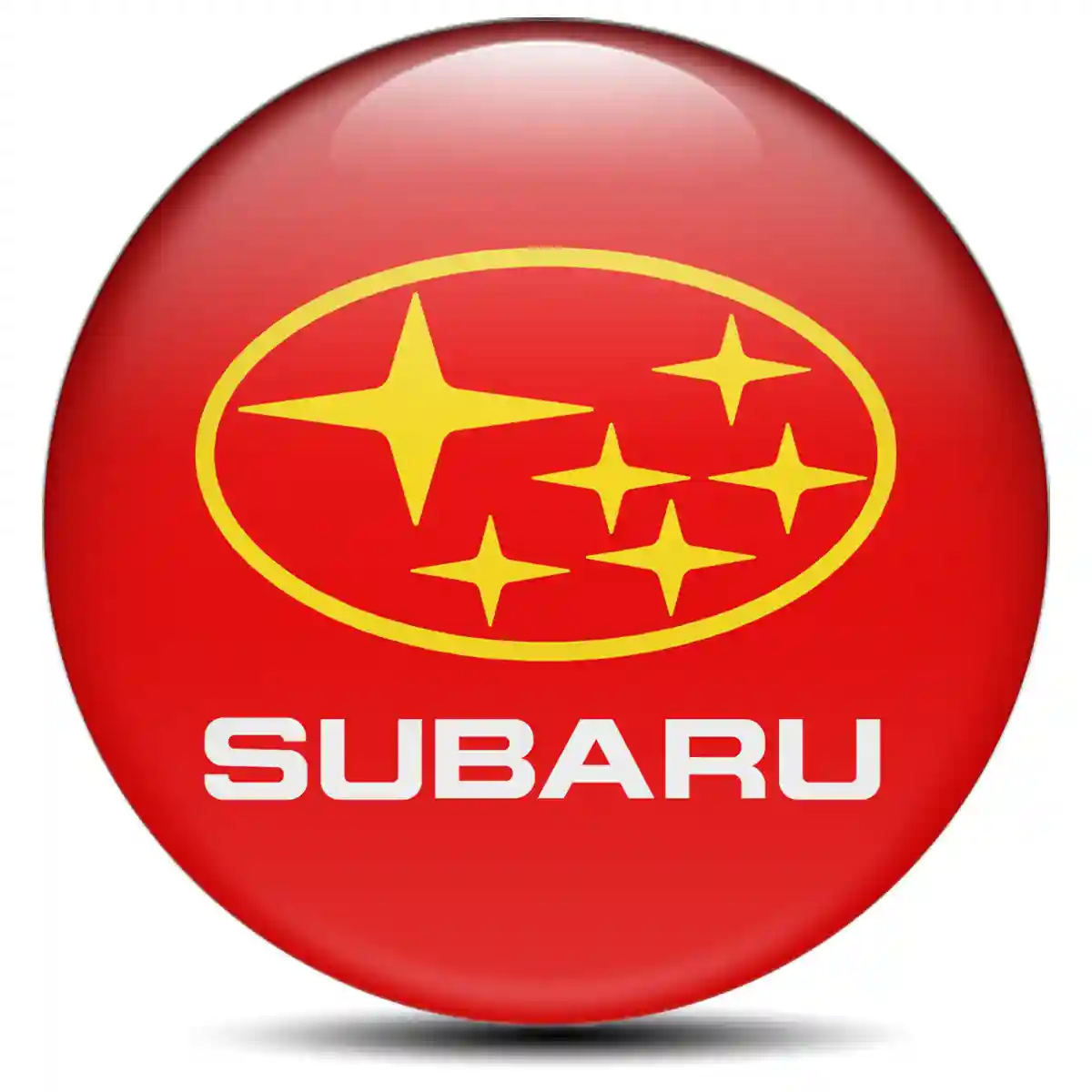 Subaru Emblem Center Hub Cap Self-Adhesive Prestige Line