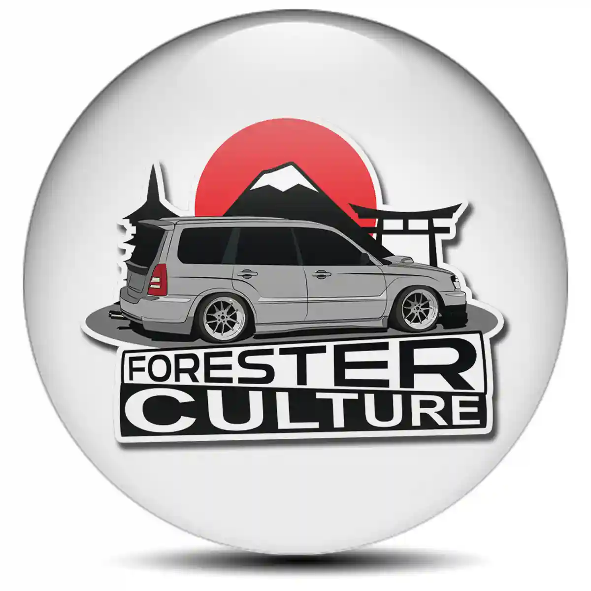 Subaru Emblem Center Hup Cap Elite Edition