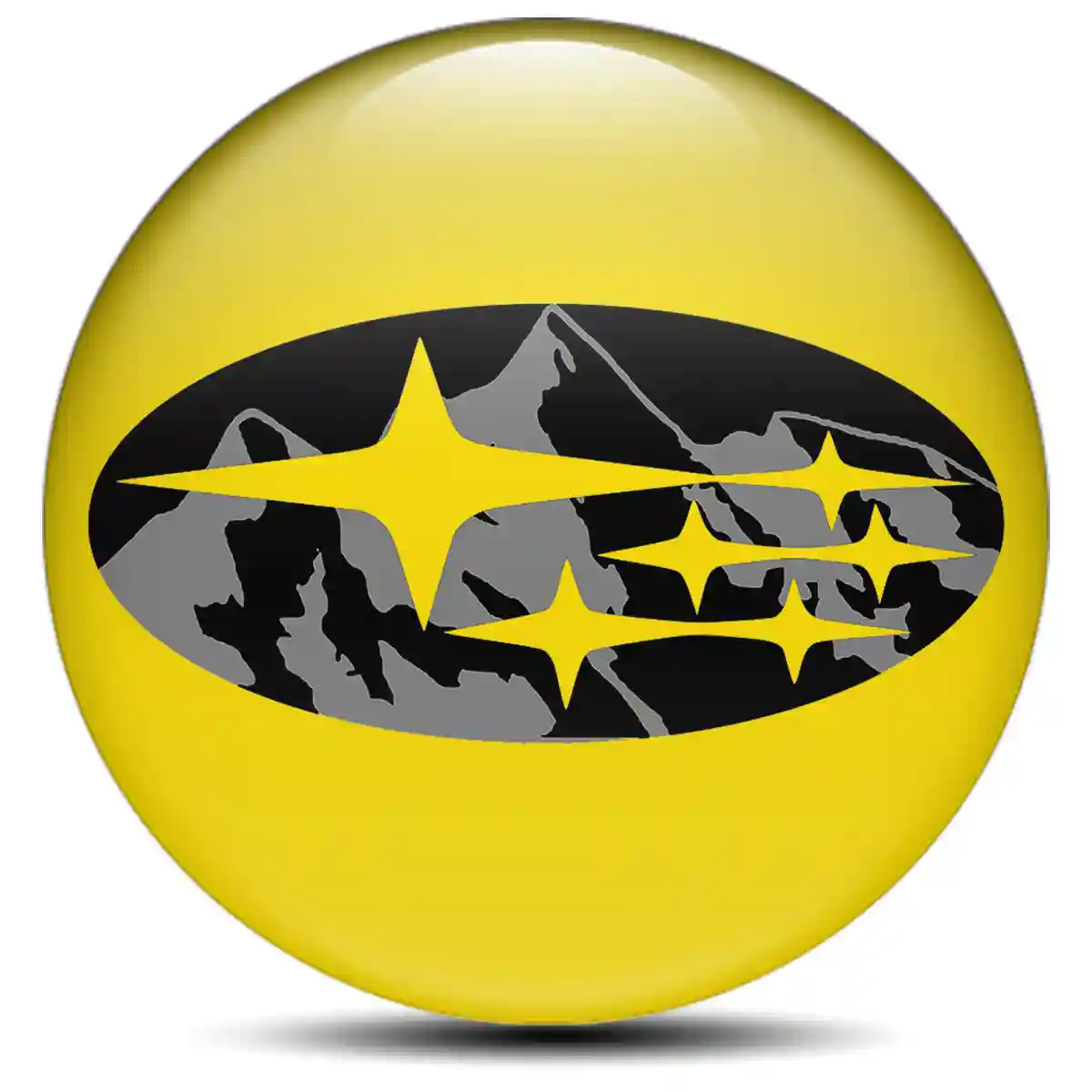 Subaru Emblem Center Hup Cap Sleek Style