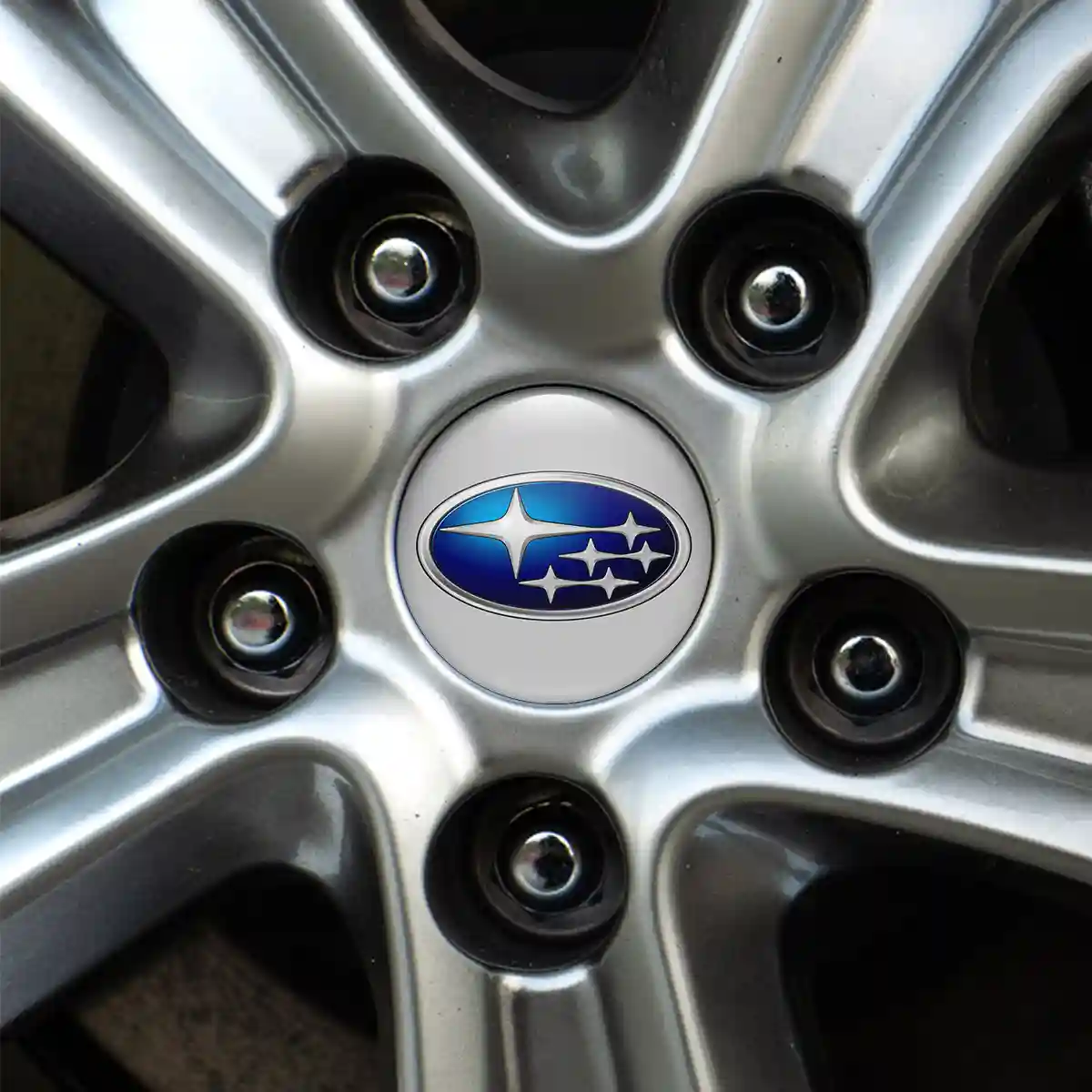 Subaru Emblem Wheel Center Caps Sleek Style