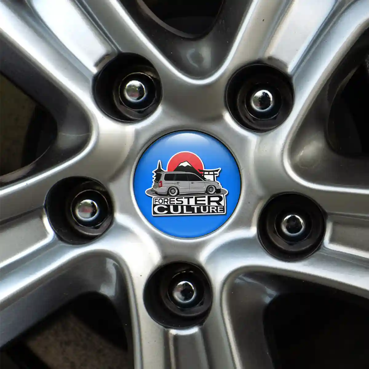 Subaru Epoxy Sticker Signature Grade