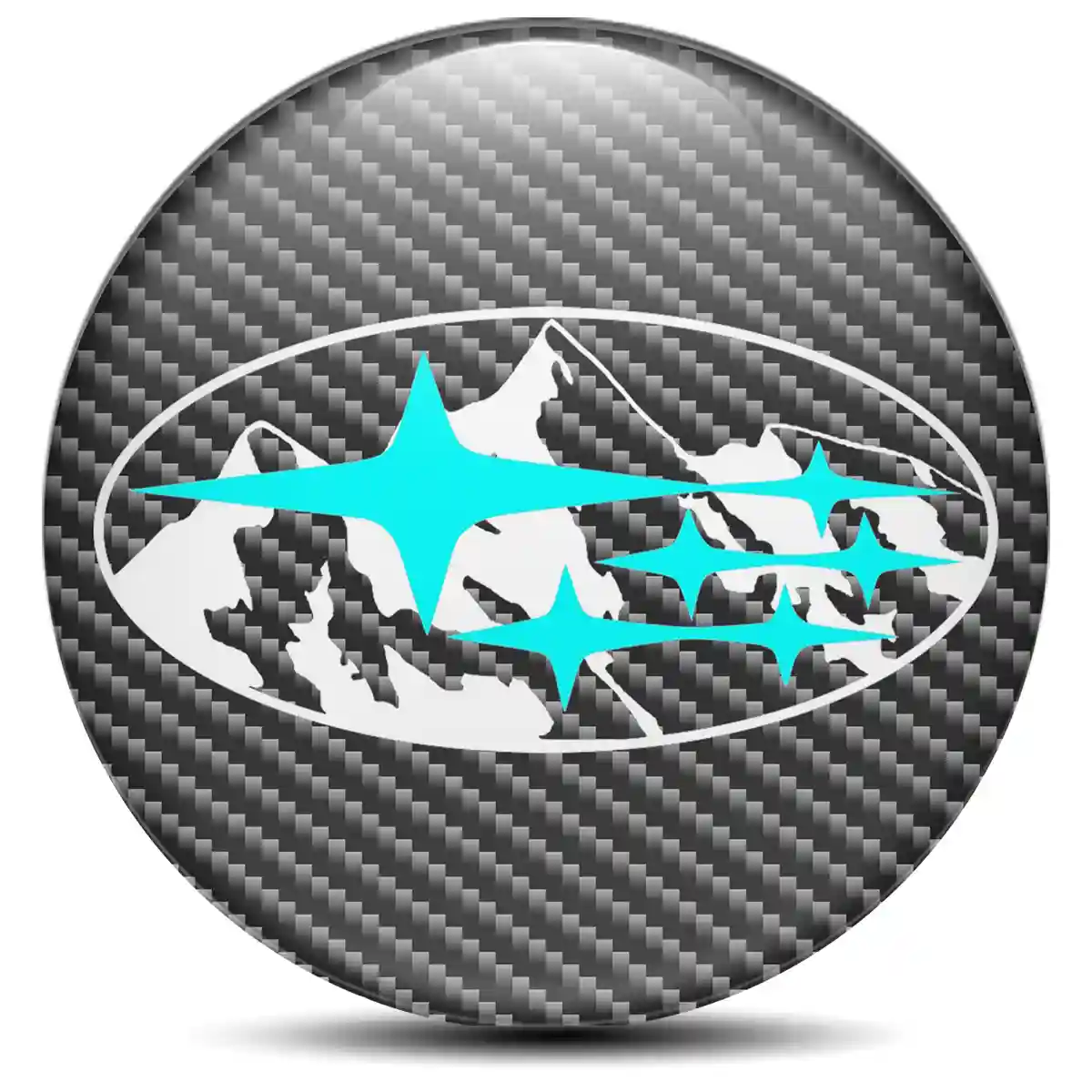 Subaru Logo Emblem Self-Adhesive Elite Finish