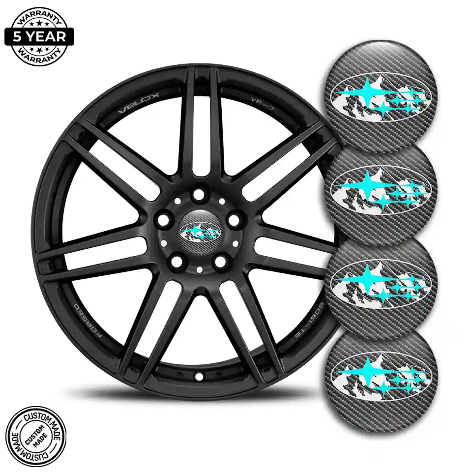 Subaru Logo Emblem Self-Adhesive Elite Finish