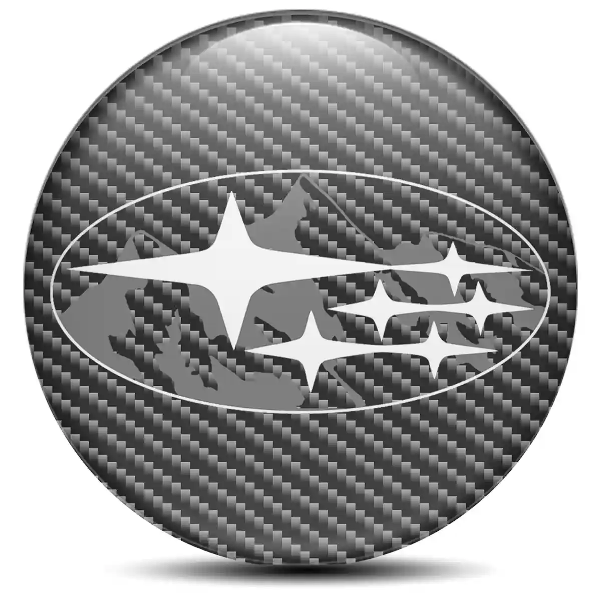 Subaru Logo Emblem Self-Adhesive Prime Quality