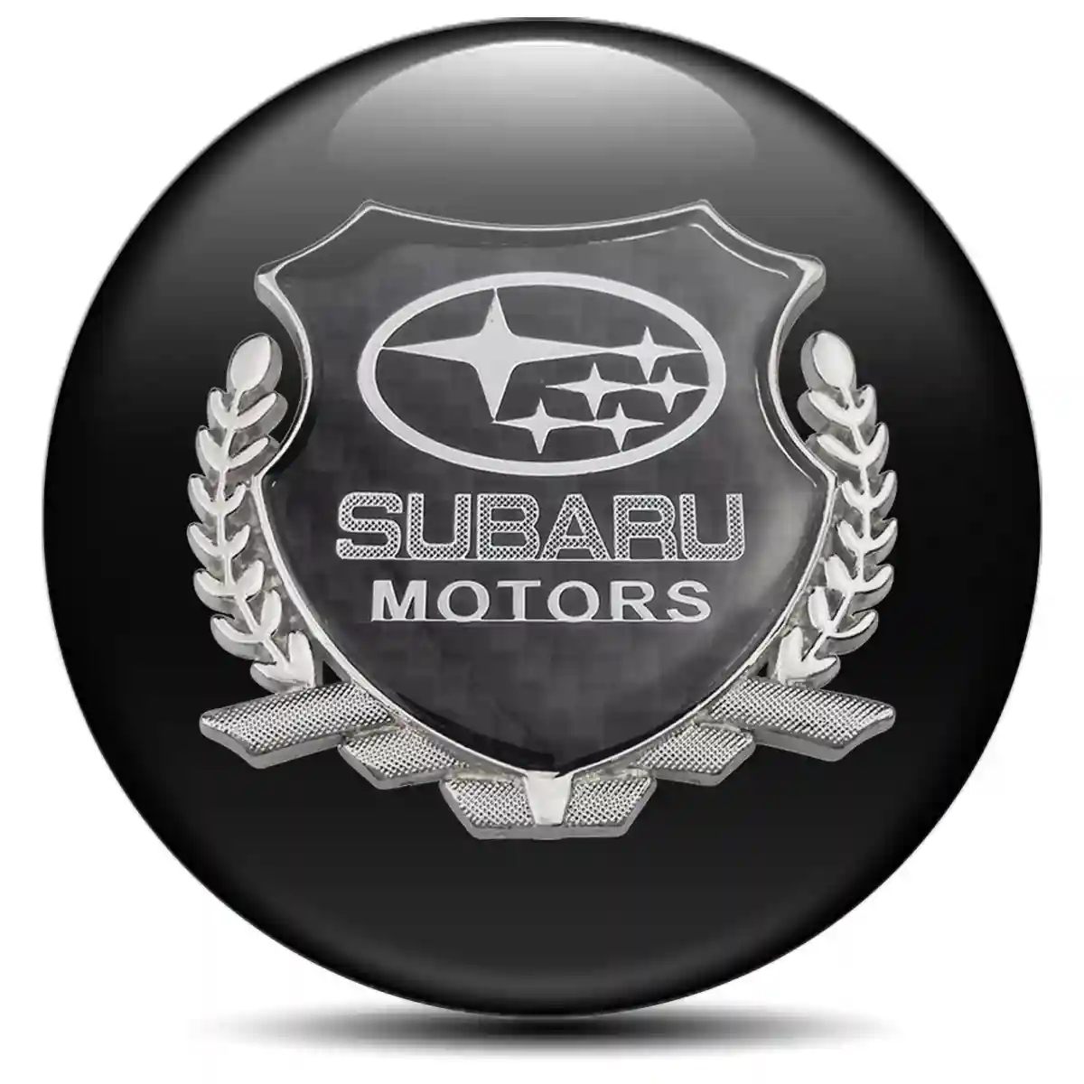 Subaru Logo Emblem Self-Adhesive Refined Design