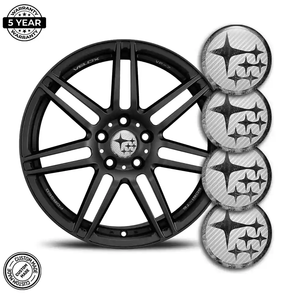Subaru Logo Emblem Self-Adhesive Sleek Style