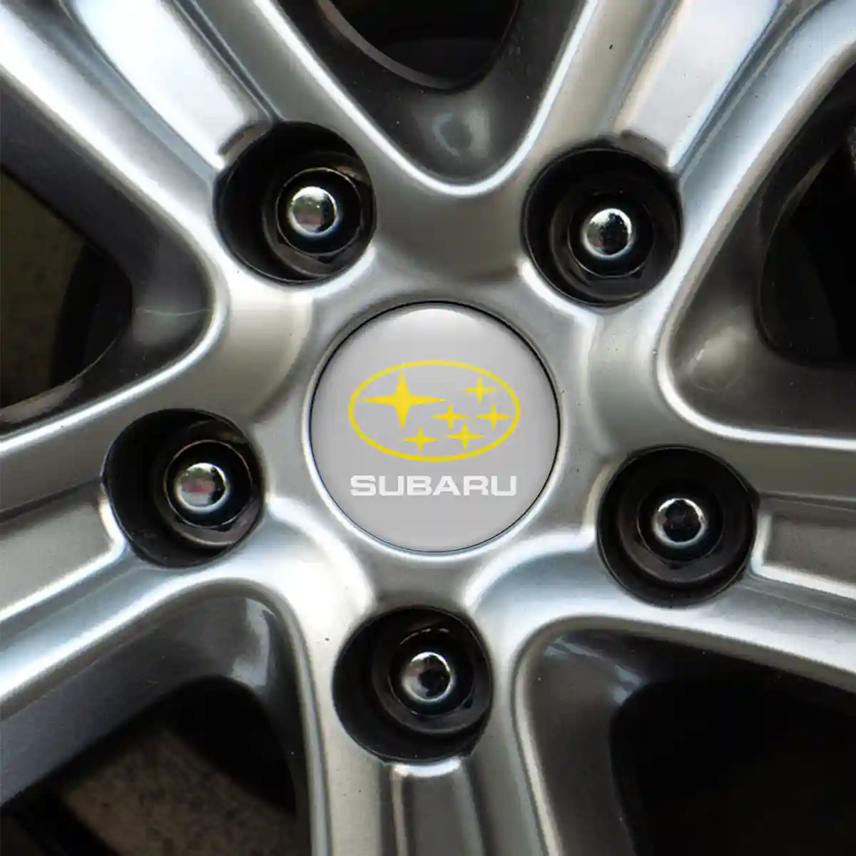 Subaru Logo Silicone Badge Deluxe Edition