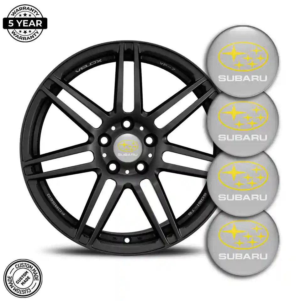 Subaru Logo Silicone Badge Deluxe Edition