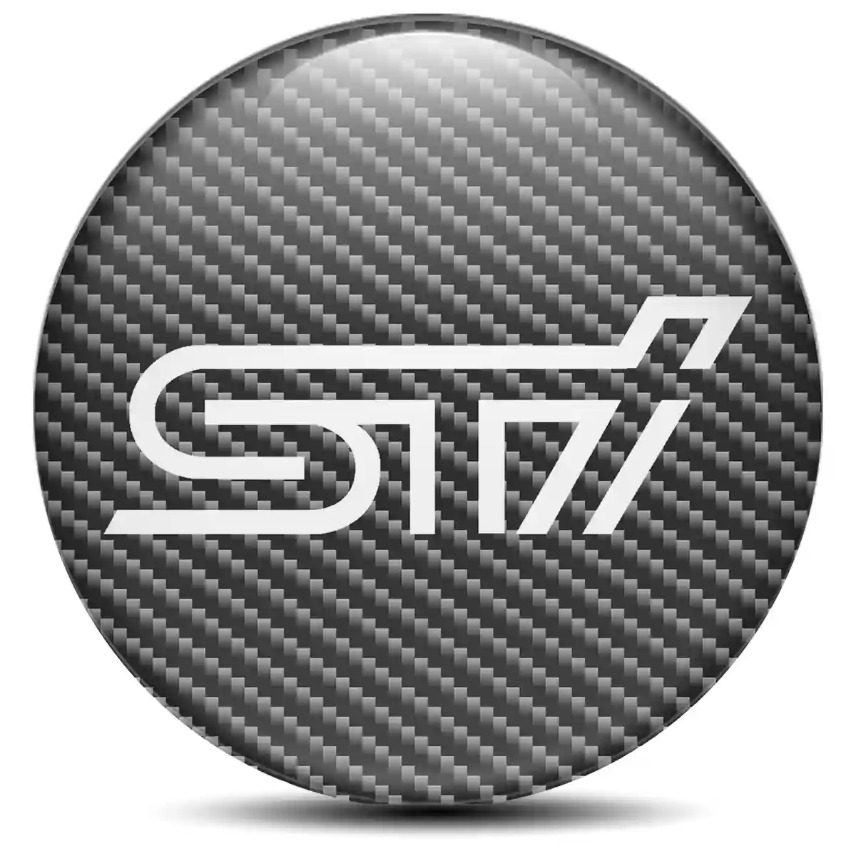 Subaru Logo Silicone Badge Self-Adhesive Elite Edition
