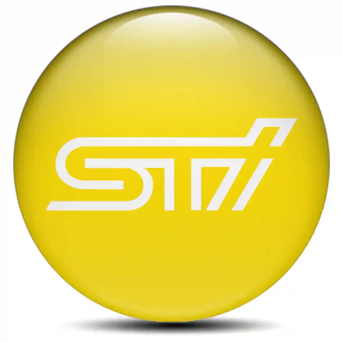 Subaru Logo Silicone Badge Self-Adhesive Elite Finish