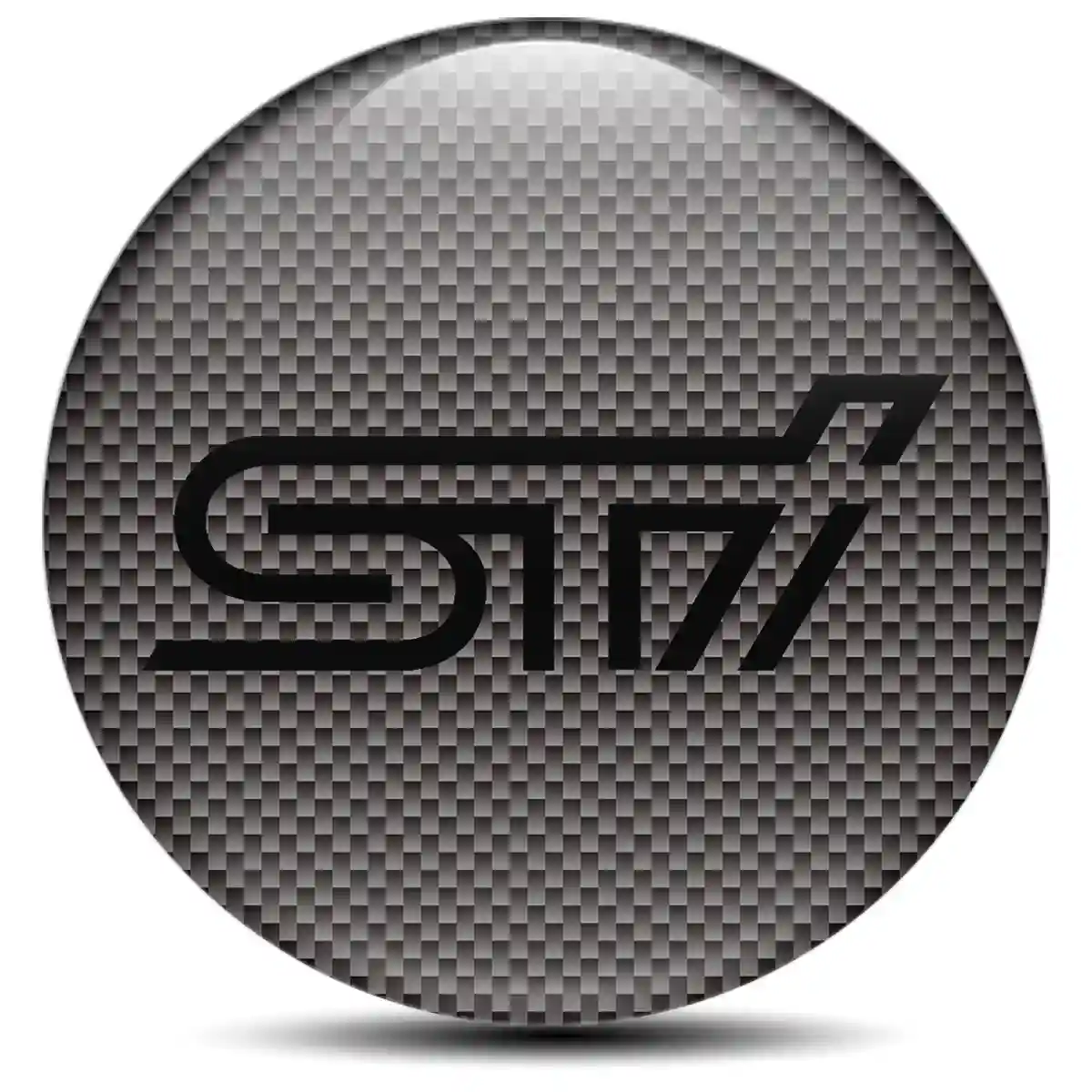 Subaru Logo Silicone Badge Self-Adhesive Signature Grade