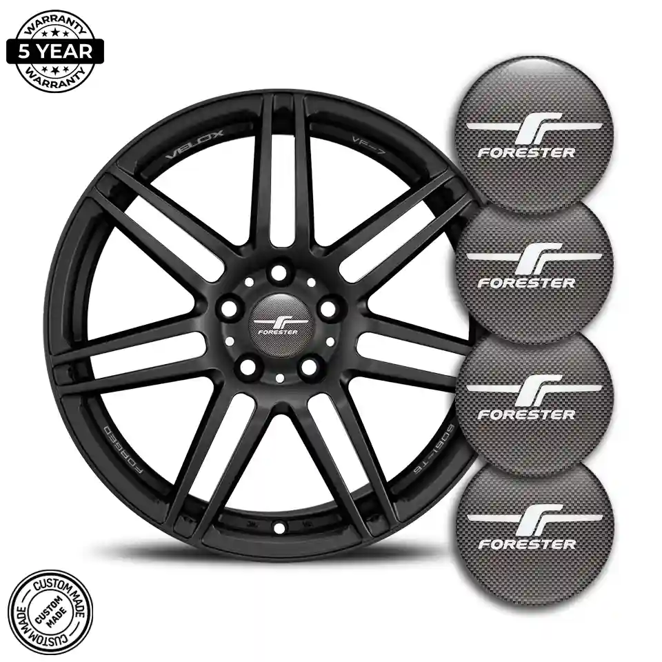 Subaru Logo Silicone Badge Self-Adhesive Sleek Style