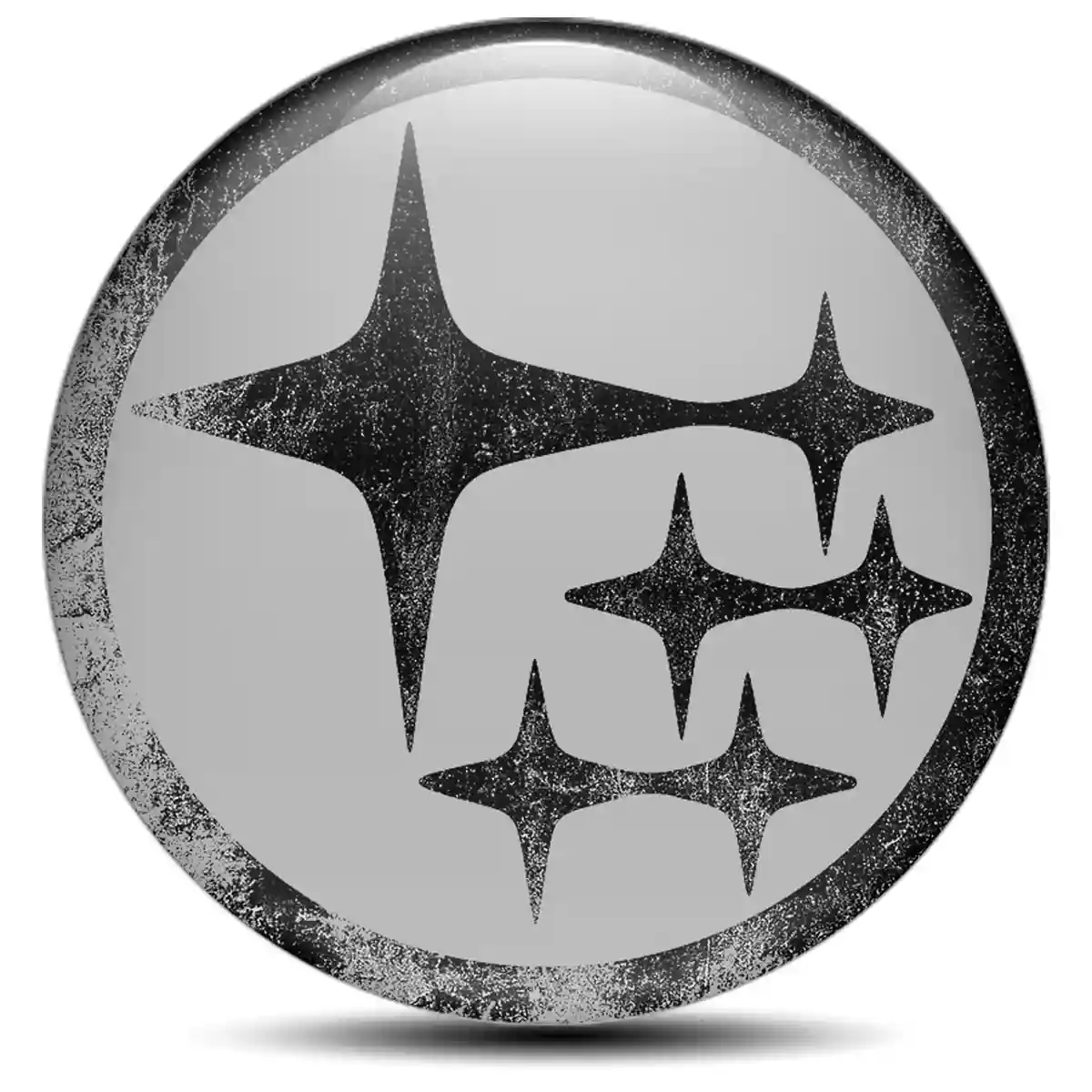Subaru Logo Silicone Badge Signature Grade