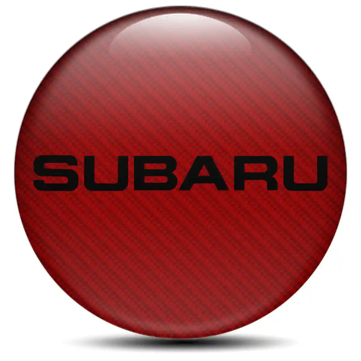 Subaru Logo Silicone Badge Superior Craft