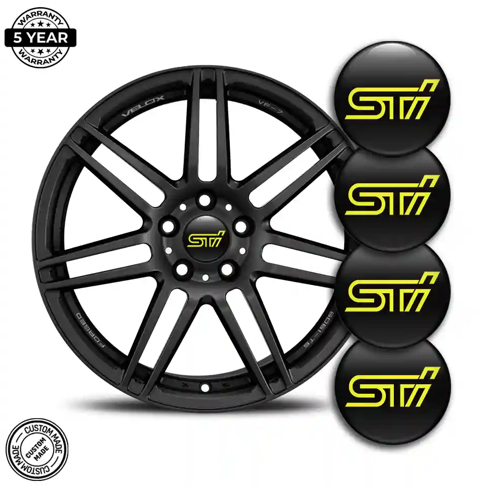 Subaru Logo Silicone Emblem Prestige Line
