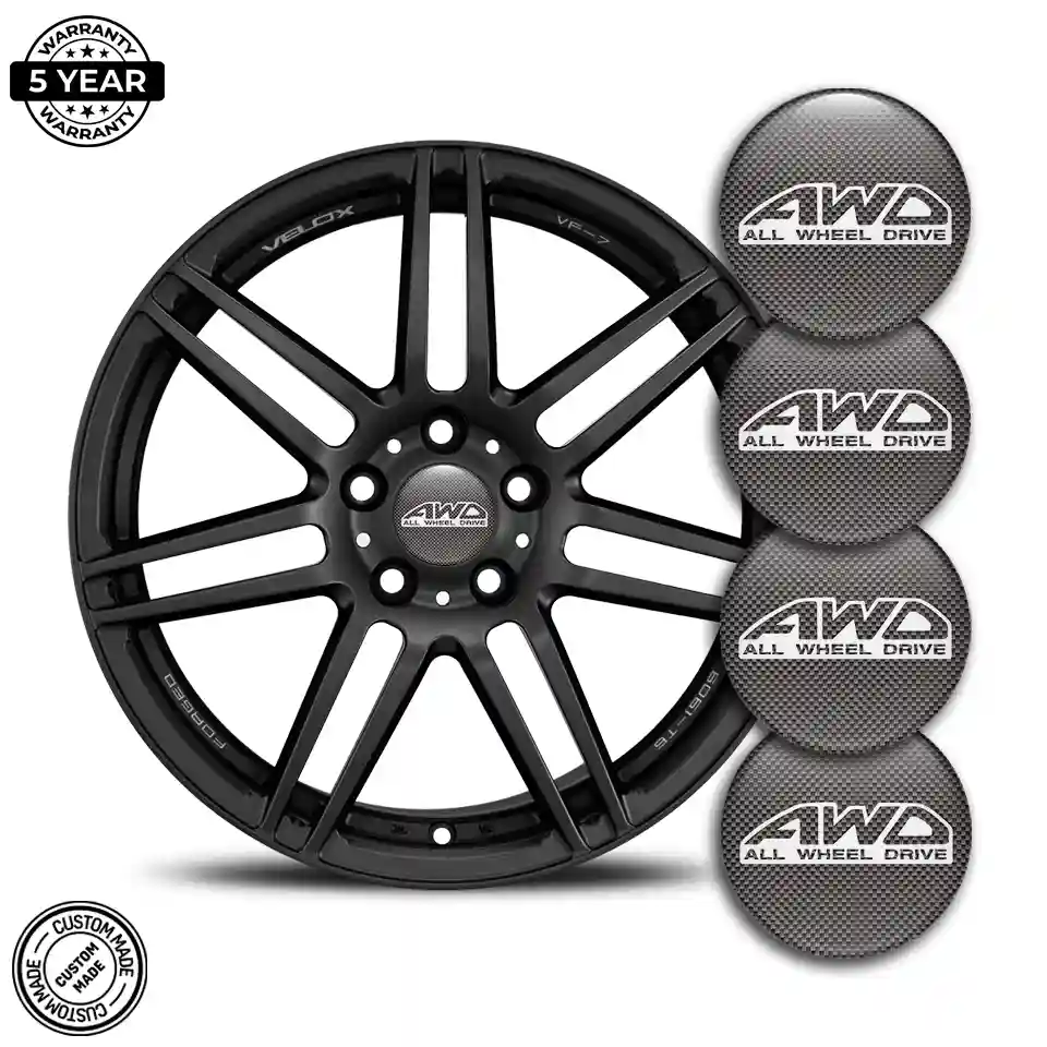 Subaru Logo Silicone Emblem Self-Adhesive Deluxe Edition