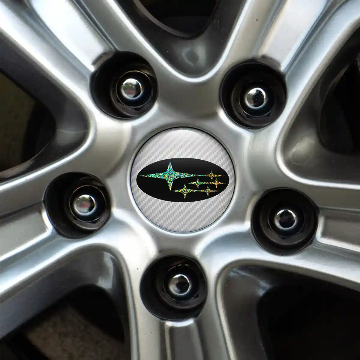 Subaru Logo Silicone Sticker Exclusive Series