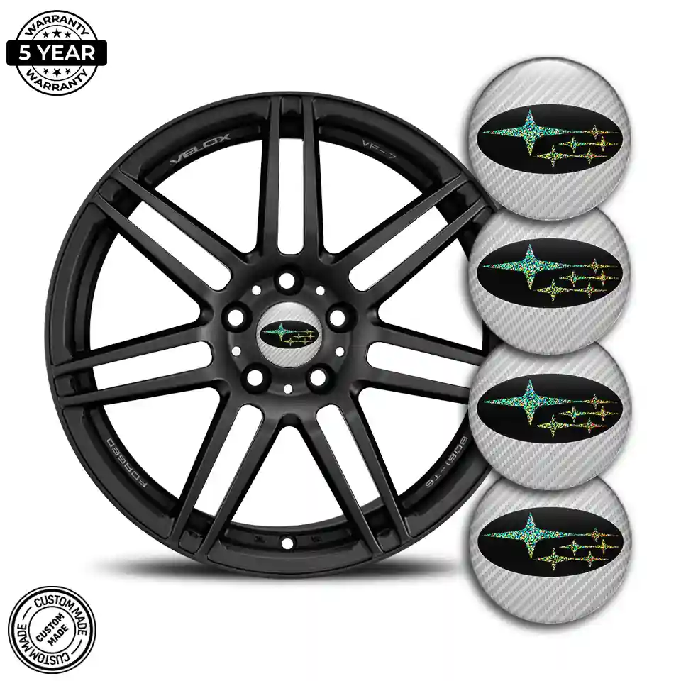 Subaru Logo Silicone Sticker Exclusive Series