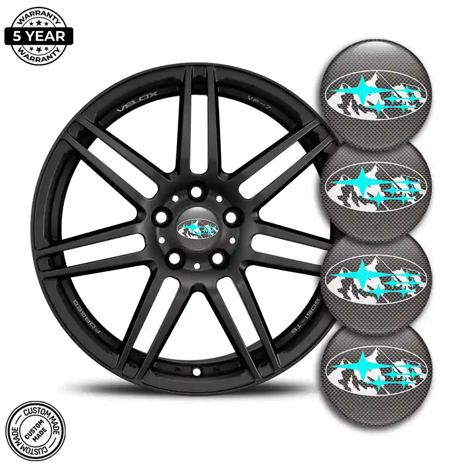 Subaru Logo Silicone Sticker Noble Edition