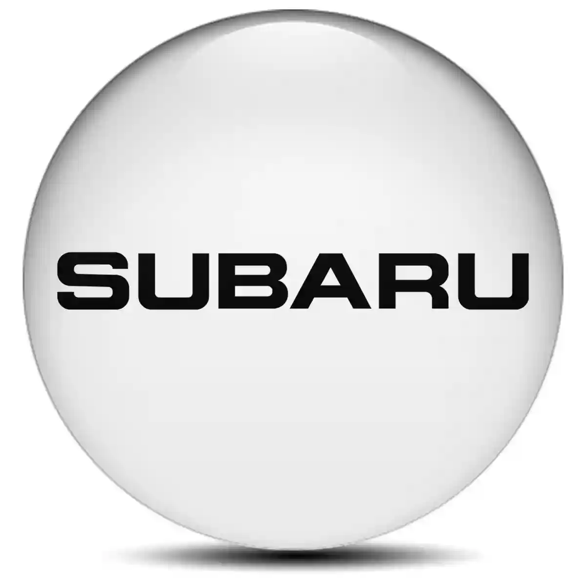 Subaru Logo Silicone Sticker Signature Grade