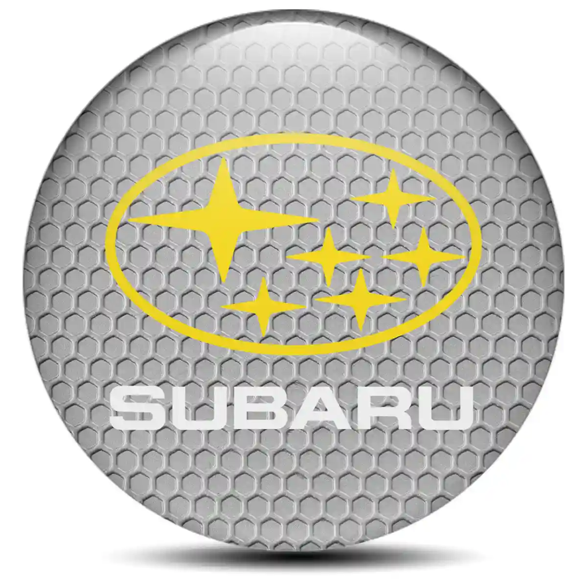 Subaru Logo Silicone Sticker Superior Craft