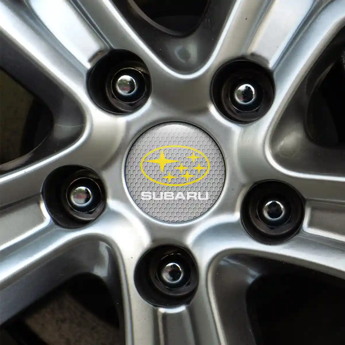 Subaru Logo Silicone Sticker Superior Craft