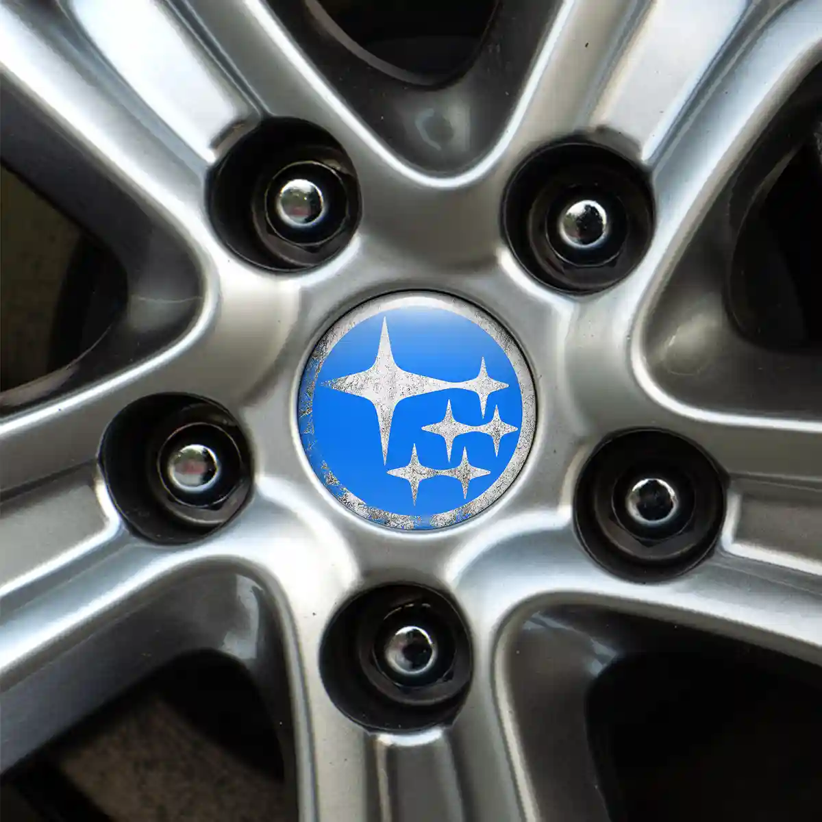 Subaru Silicone Emblem Self-Adhesive Elite Edition