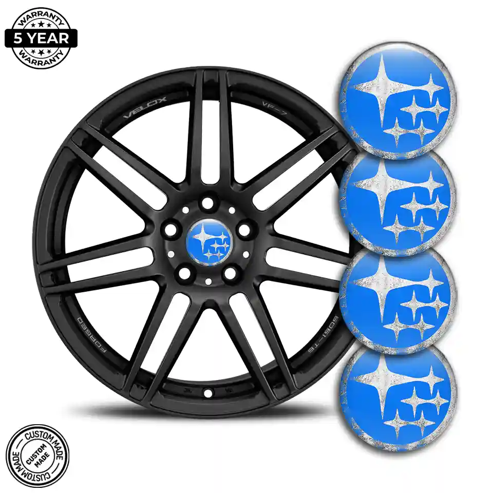 Subaru Silicone Emblem Self-Adhesive Elite Edition