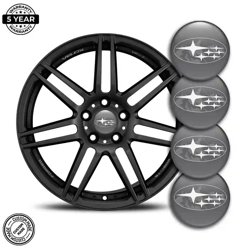 Subaru Silicone Emblem Self-Adhesive Elite Finish
