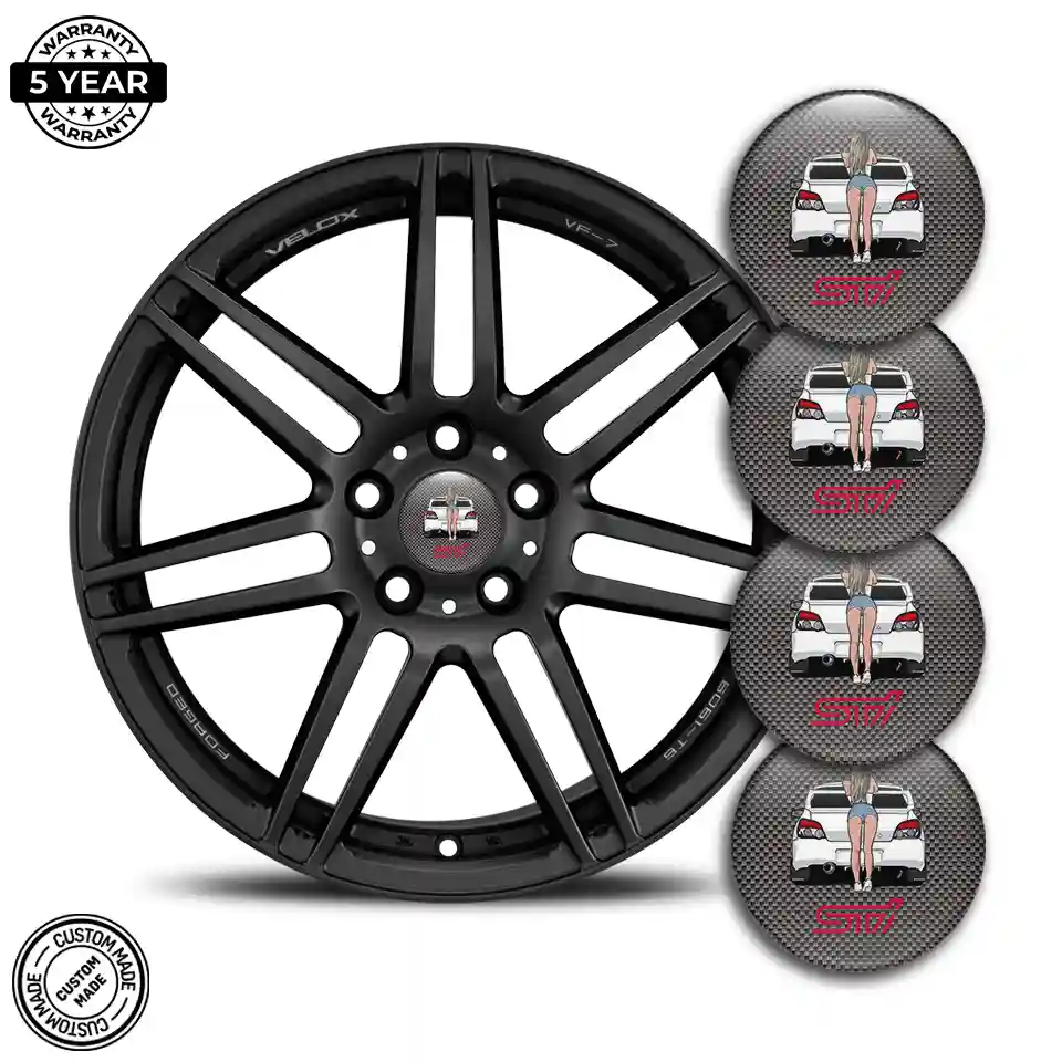 Subaru Silicone Emblem Self-Adhesive Superior Craft