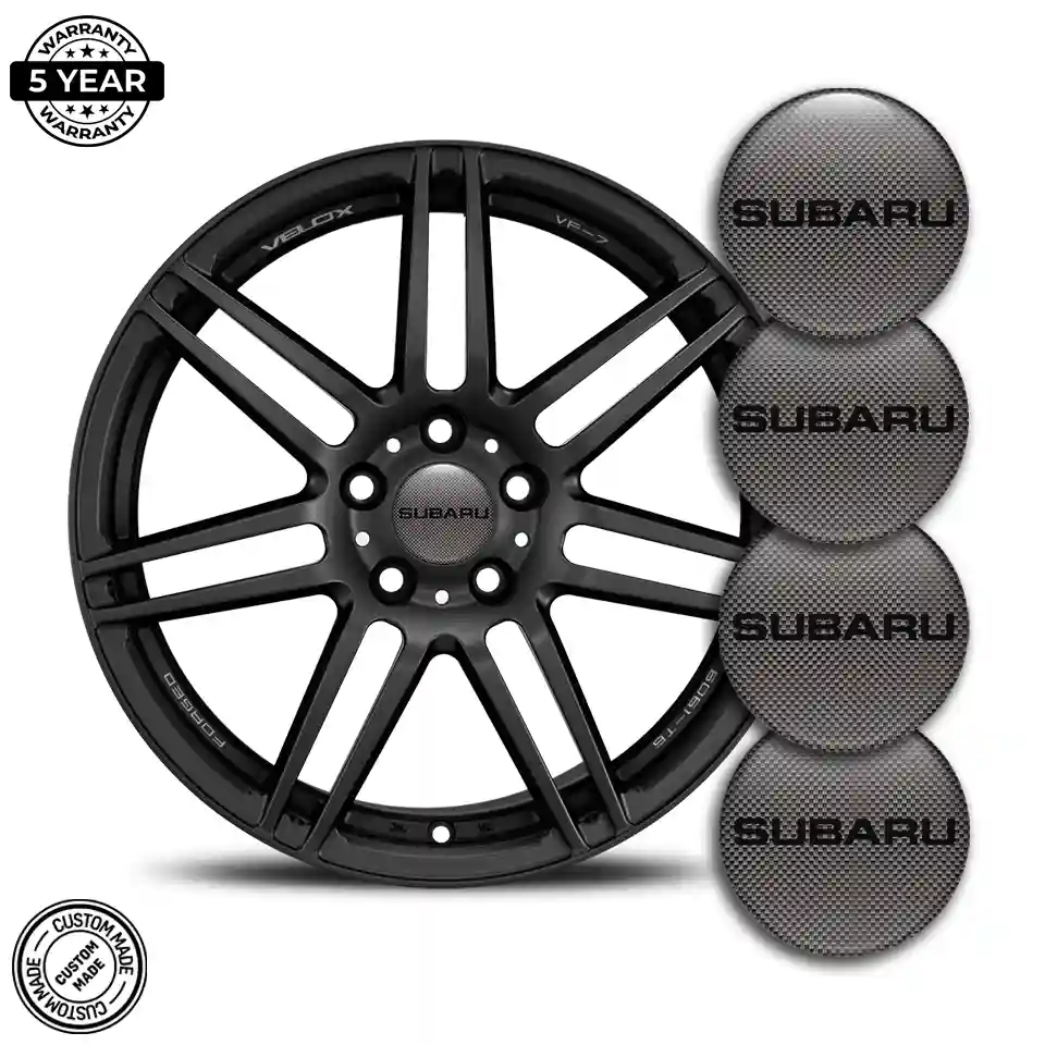 Subaru Silicone Emblem Sleek Style