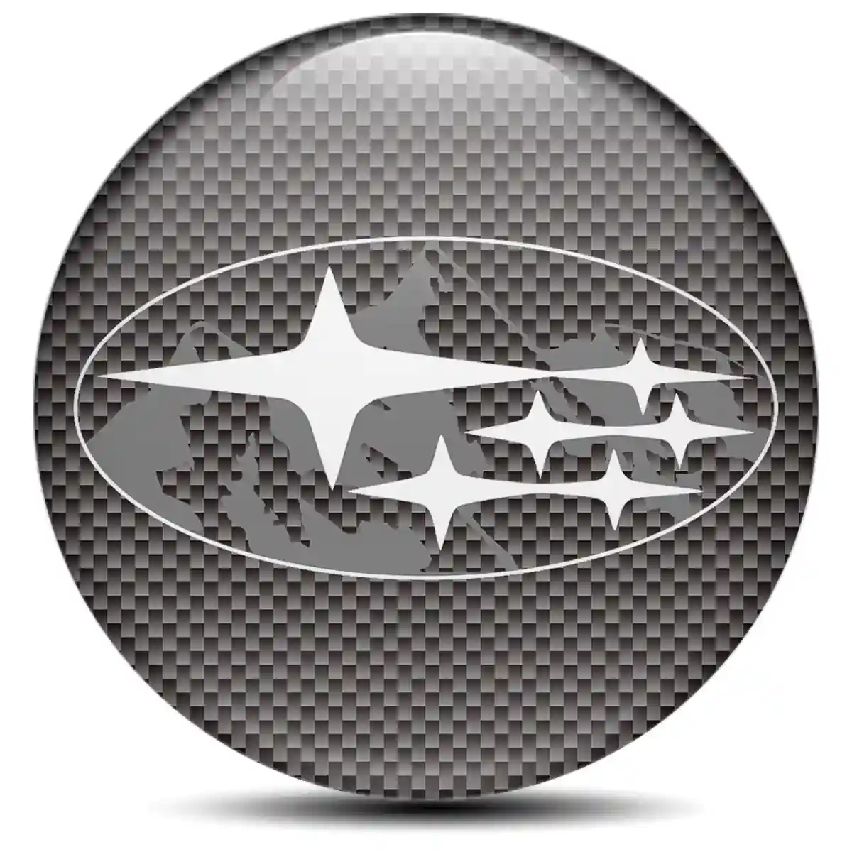 Subaru Silicone Sticker Prime Quality