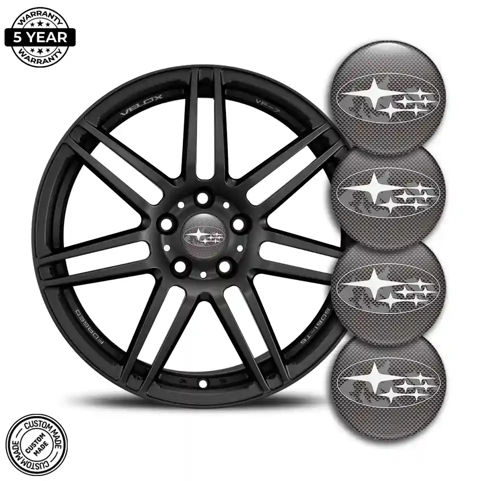 Subaru Silicone Sticker Prime Quality