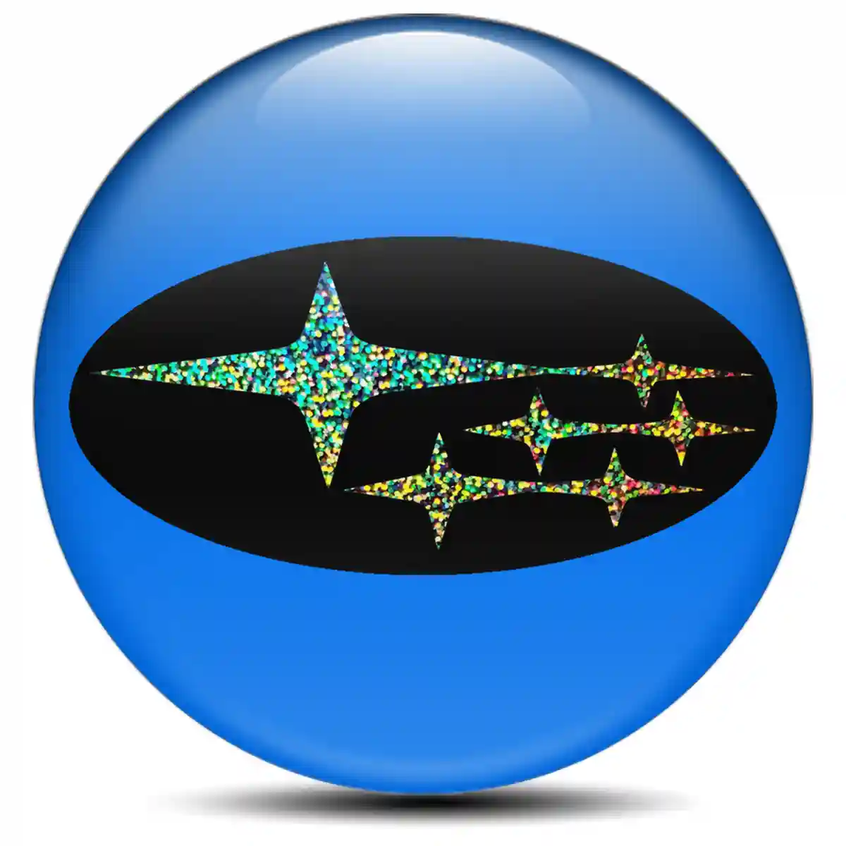 Subaru Silicone Sticker Refined Design