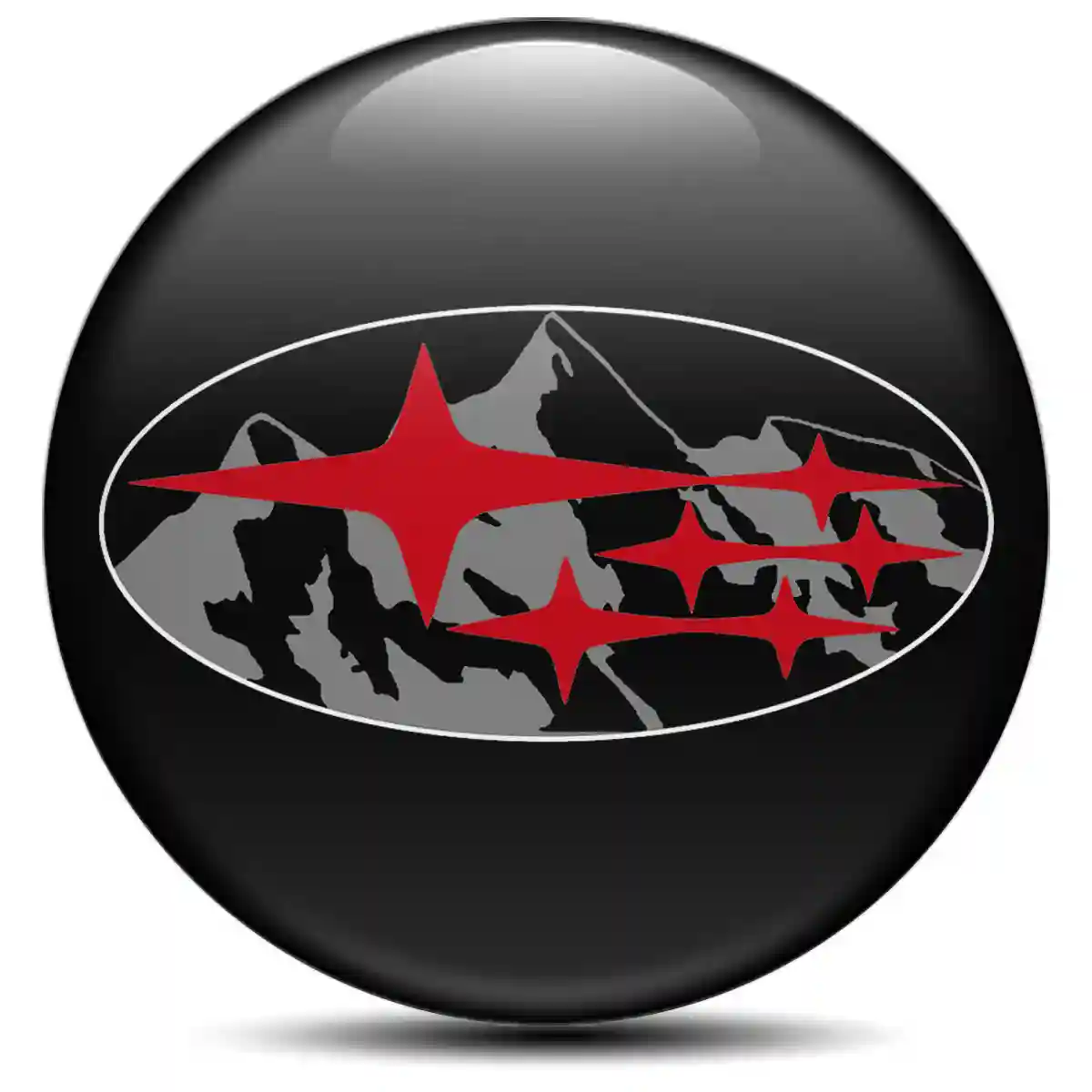 Subaru Silicone Sticker Self-Adhesive Exclusive Series