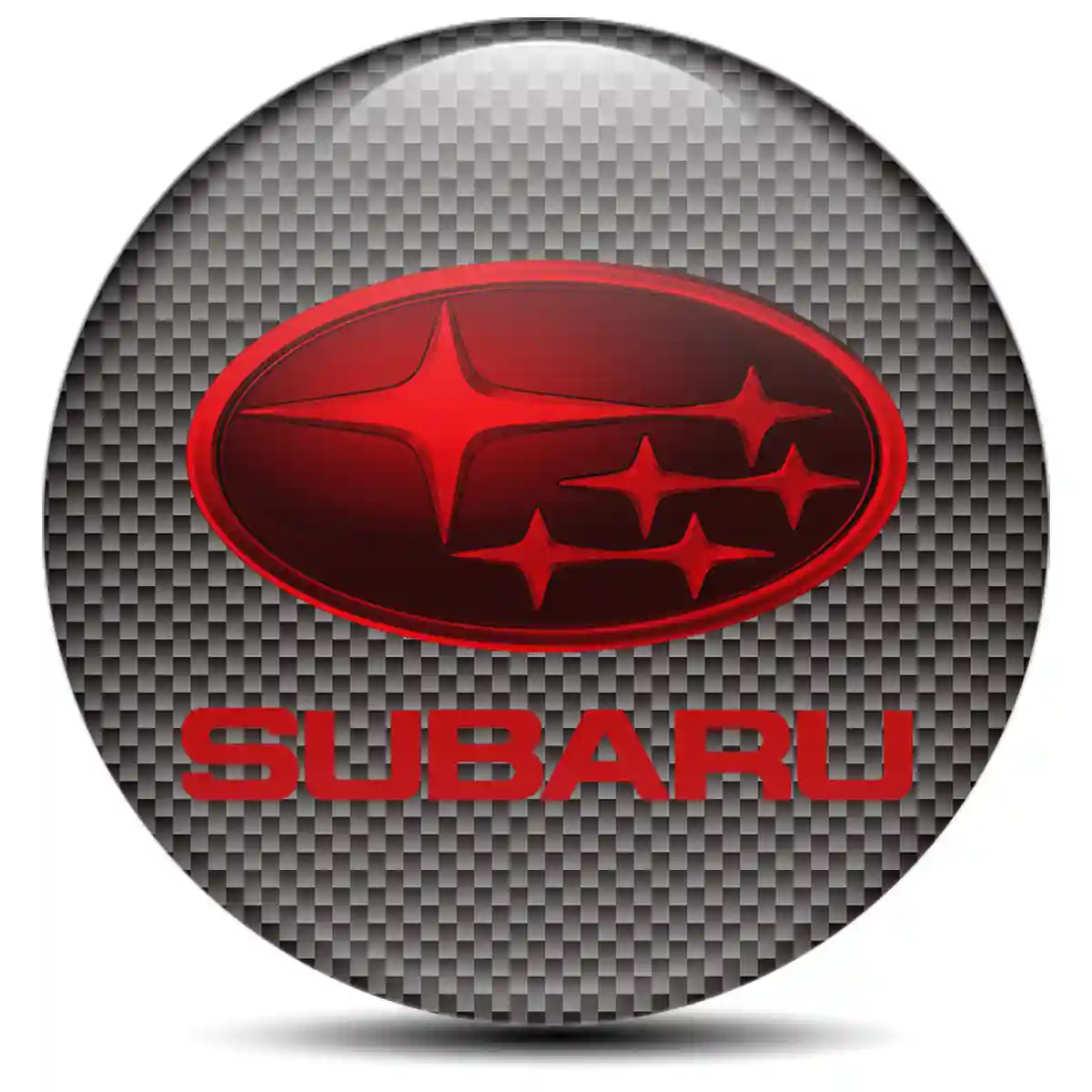Subaru Silicone Sticker Self-Adhesive Noble Edition