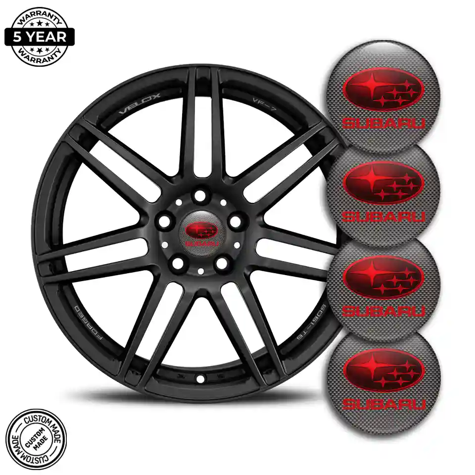 Subaru Silicone Sticker Self-Adhesive Noble Edition