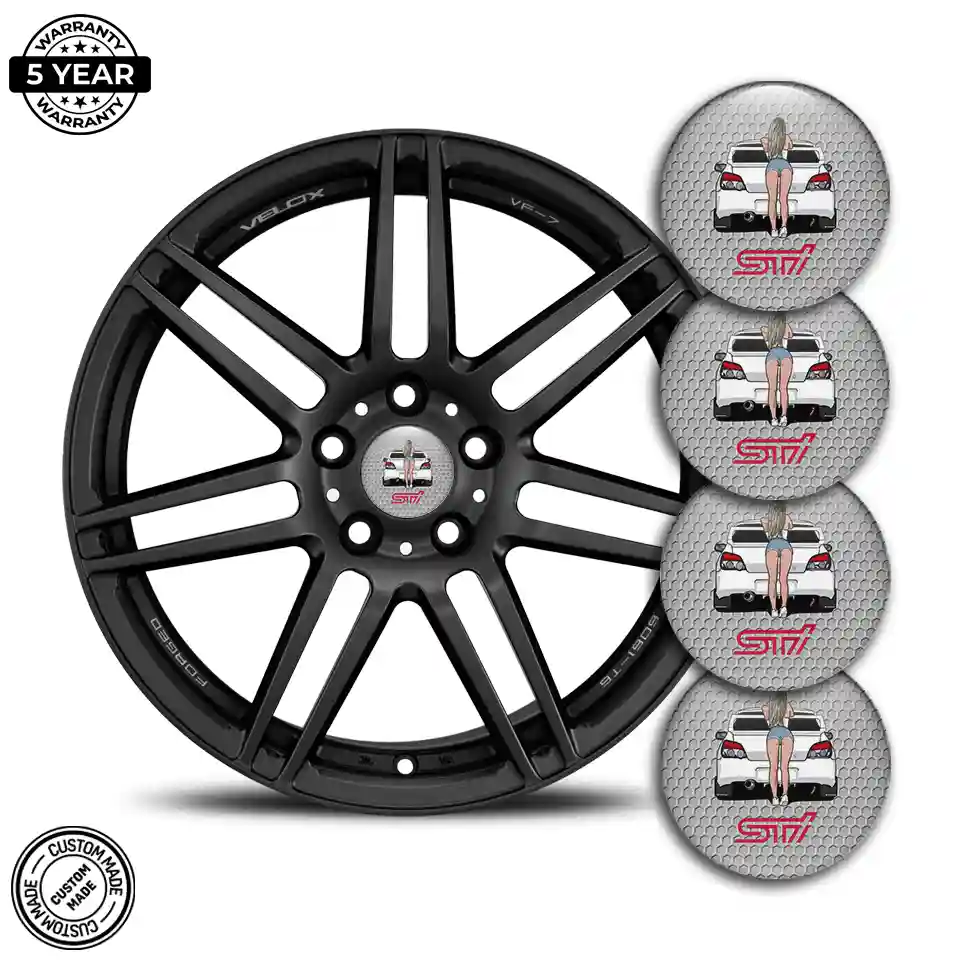 Subaru Silicone Sticker Signature Grade