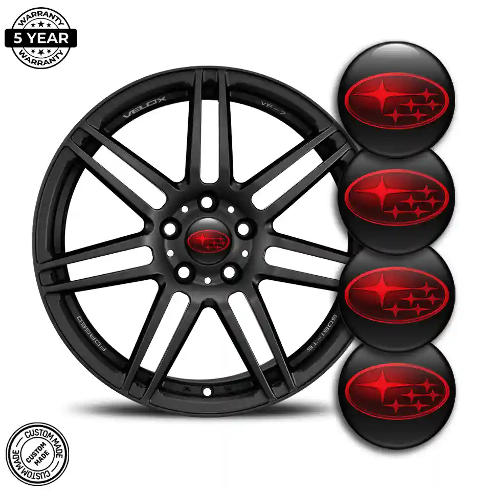 Subaru Sticker Epoxy 3D Gel Prestige Line