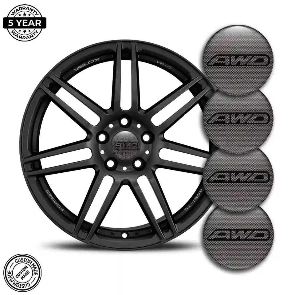 Subaru Wheel Emblem Self-Adhesive Superior Craft