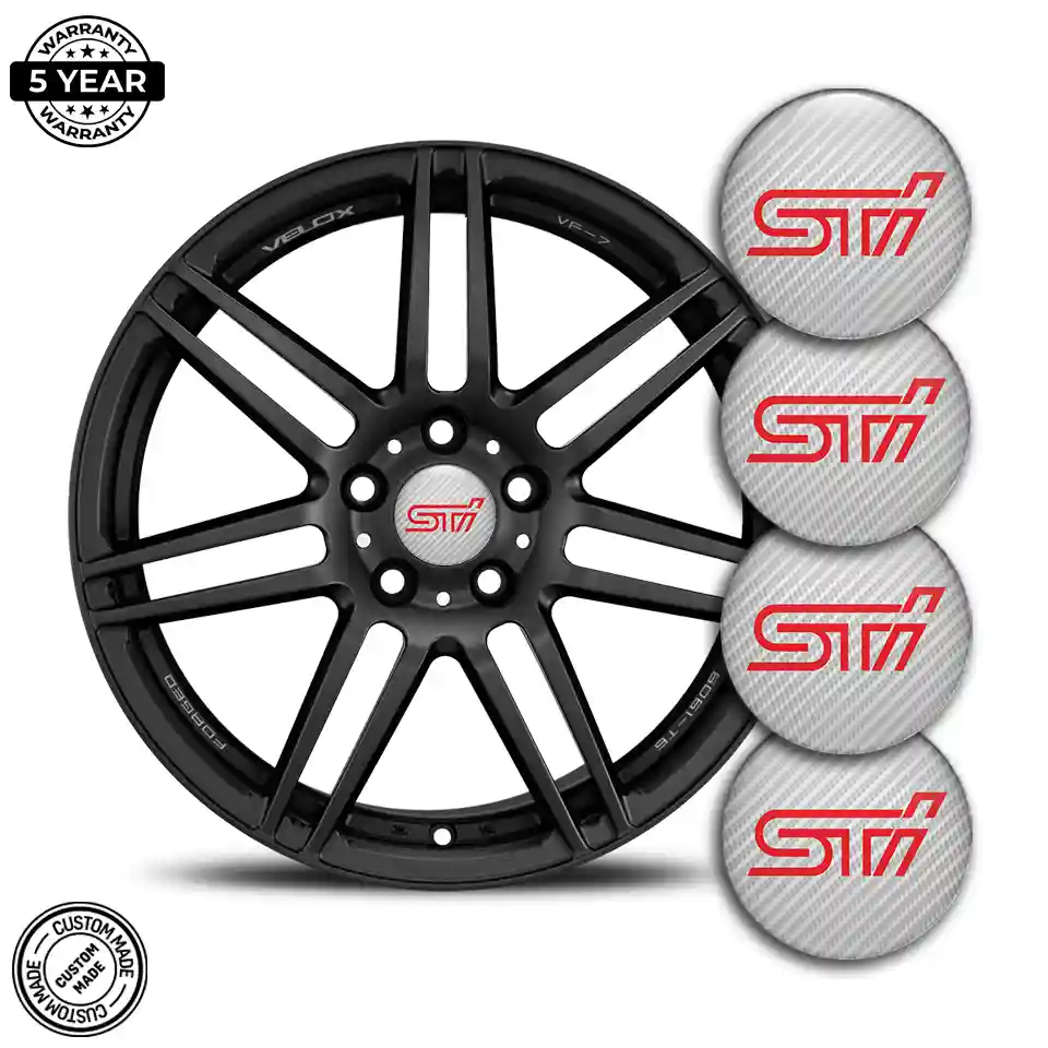 Subaru Wheel Emblems Exclusive Series