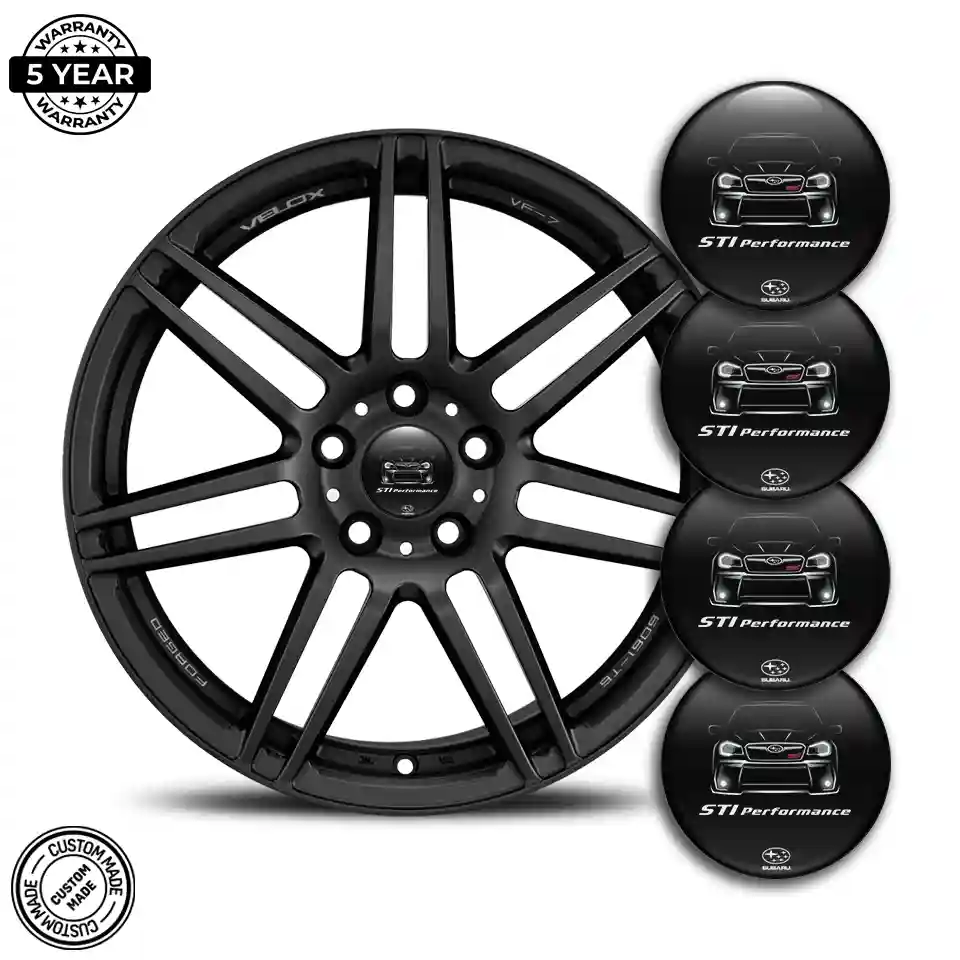 Subaru Wheel Emblems Noble Edition