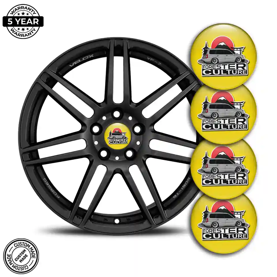 Subaru Wheel Emblems Signature Grade