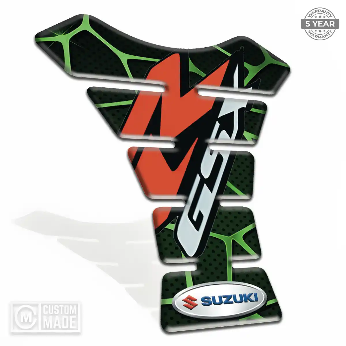 Suzuki 3D Domed Tank Pad Prestige Line