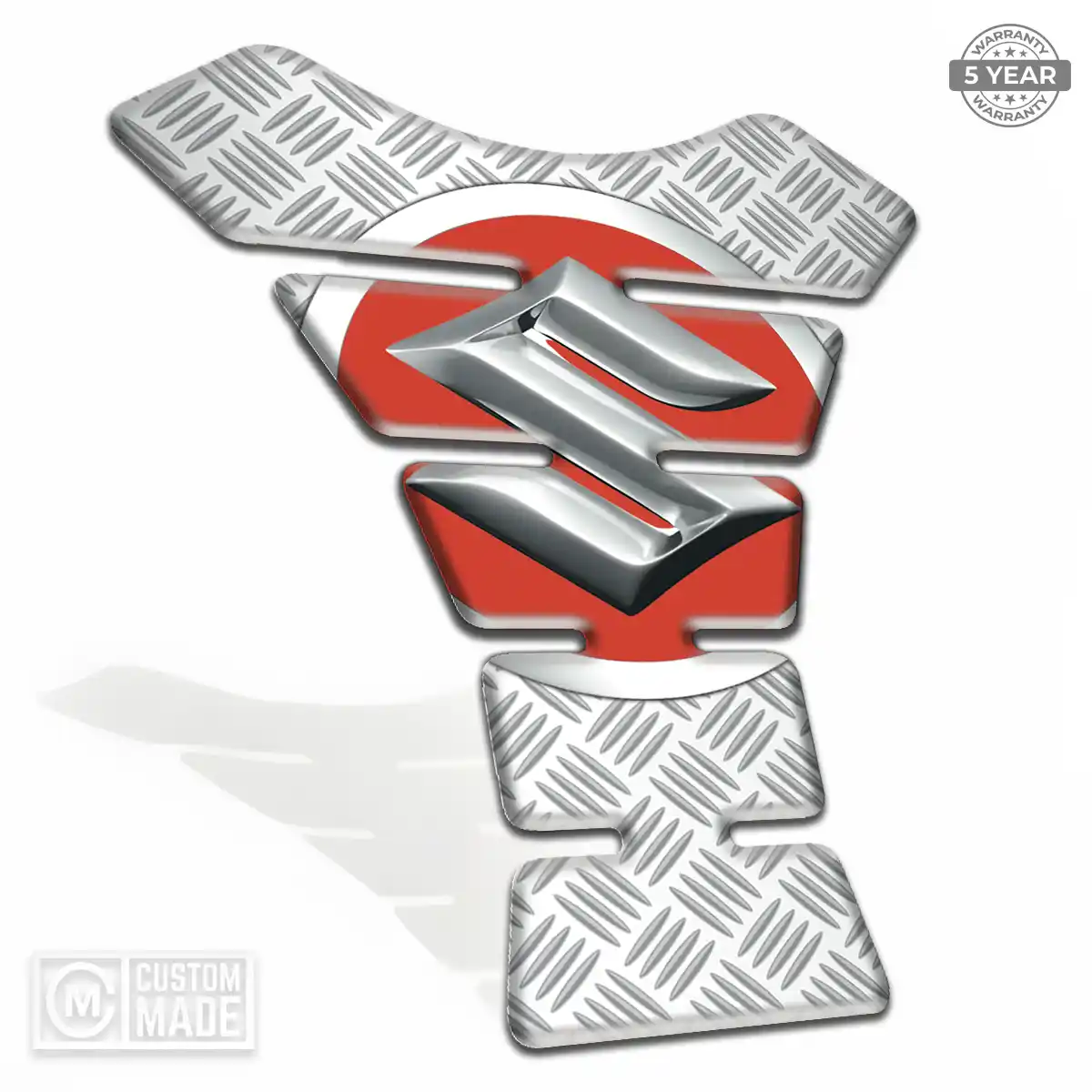 Suzuki 3D Domed Tank Pad Prime Quality