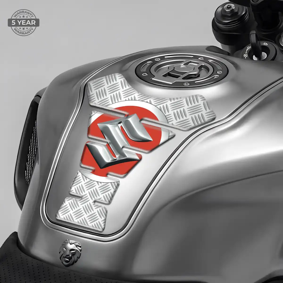 Suzuki 3D Domed Tank Pad Prime Quality