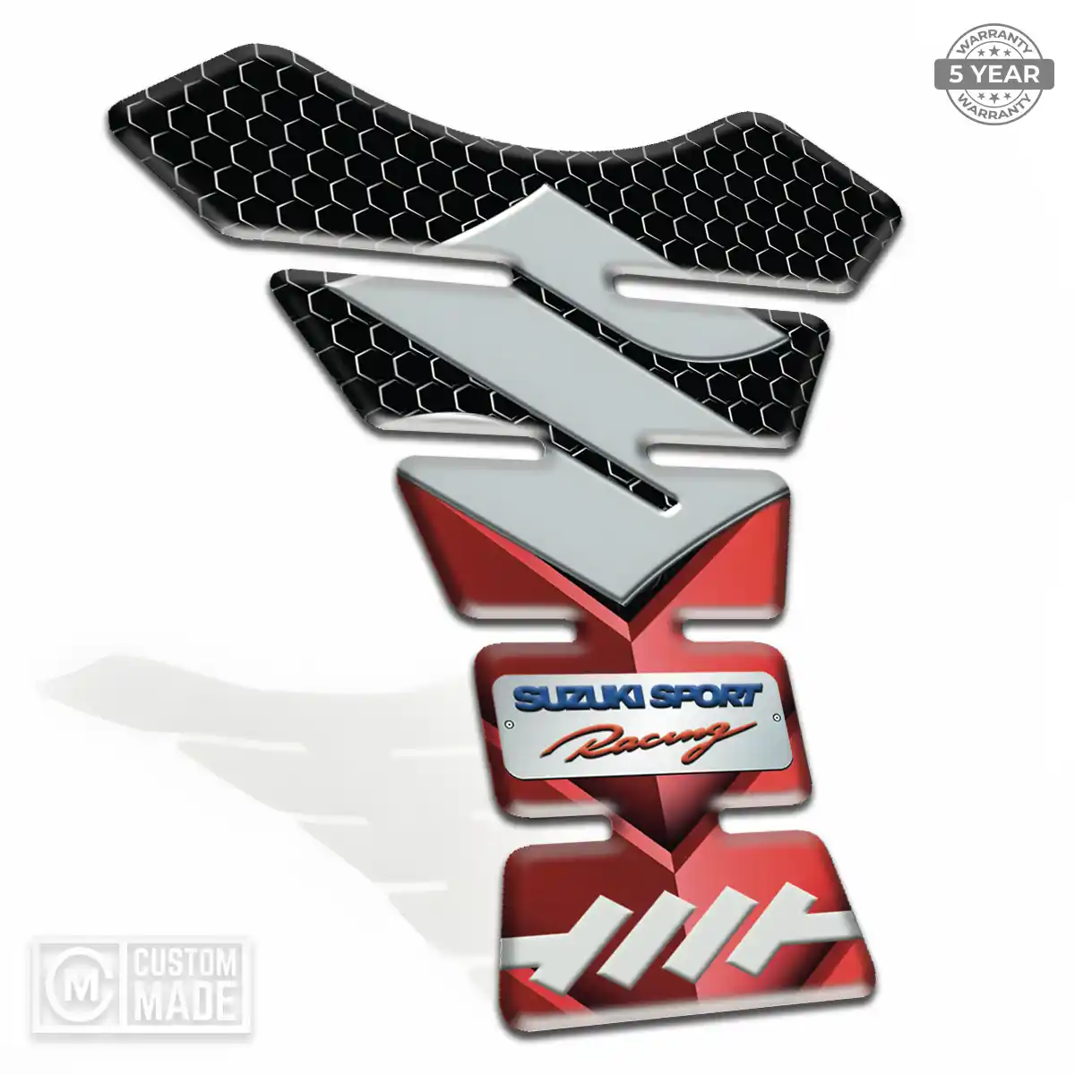 Suzuki 3D Domed Tank Pad Signature Grade