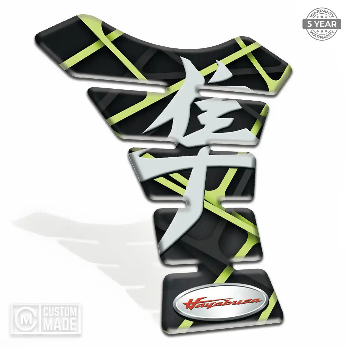 Suzuki 3D Domed Tank Pad Sleek Style