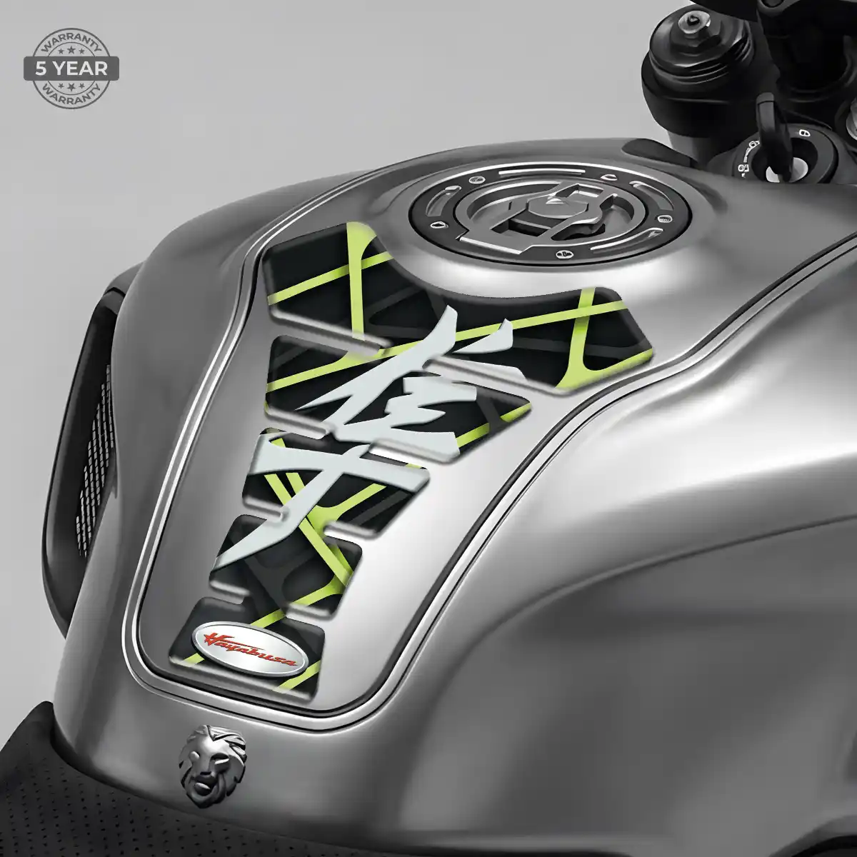 Suzuki 3D Domed Tank Pad Sleek Style