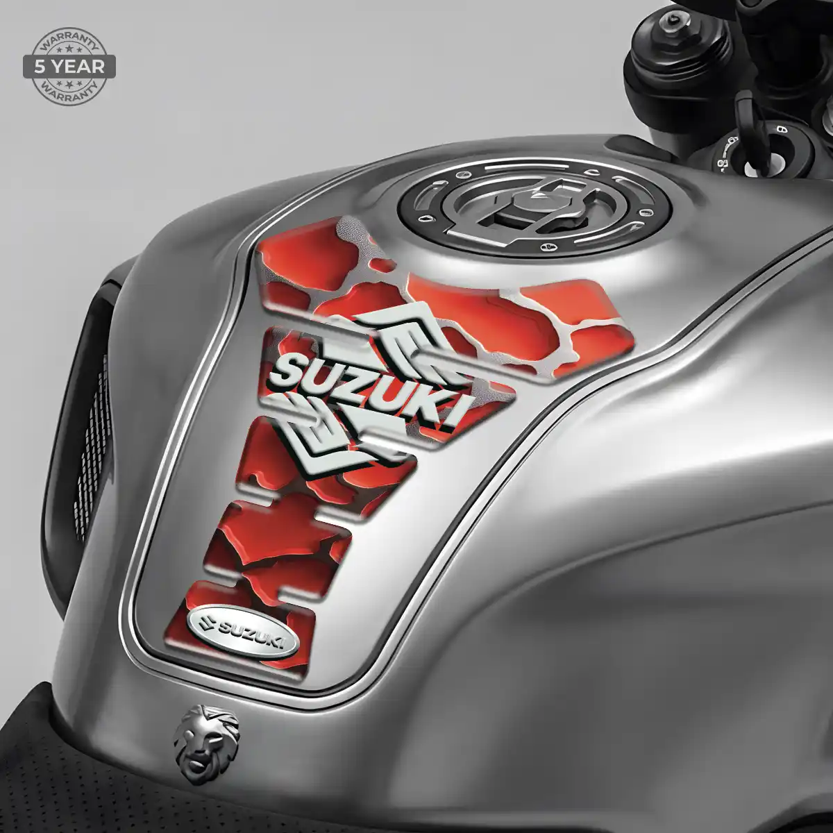 Suzuki 3D Gel Tank Pad Deluxe Edition